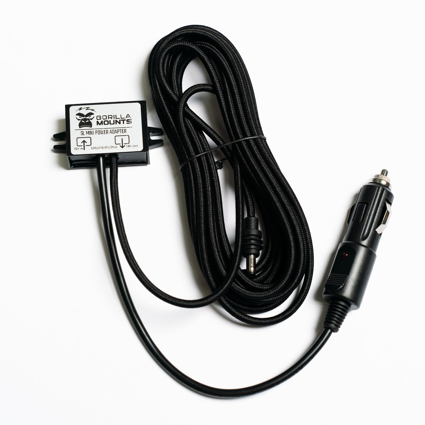 Gorilla Mounts 12v–30v Mini Cig Power Adapter