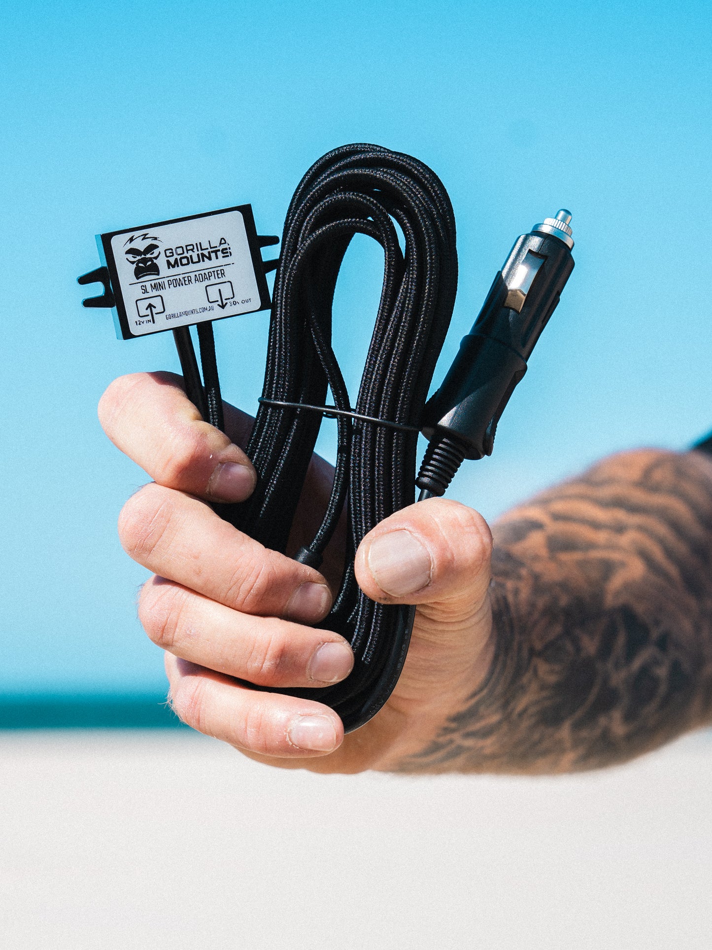 Gorilla Mounts 12v–30v Mini Cig Power Adapter