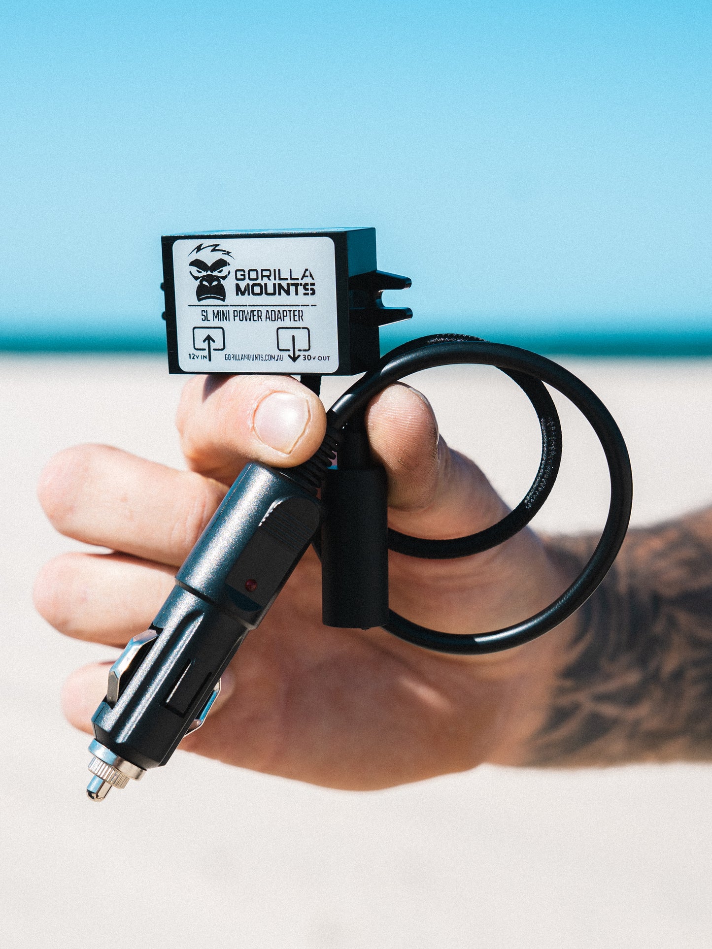 Gorilla Mounts 12v–30v Mini Cig Power Adapter