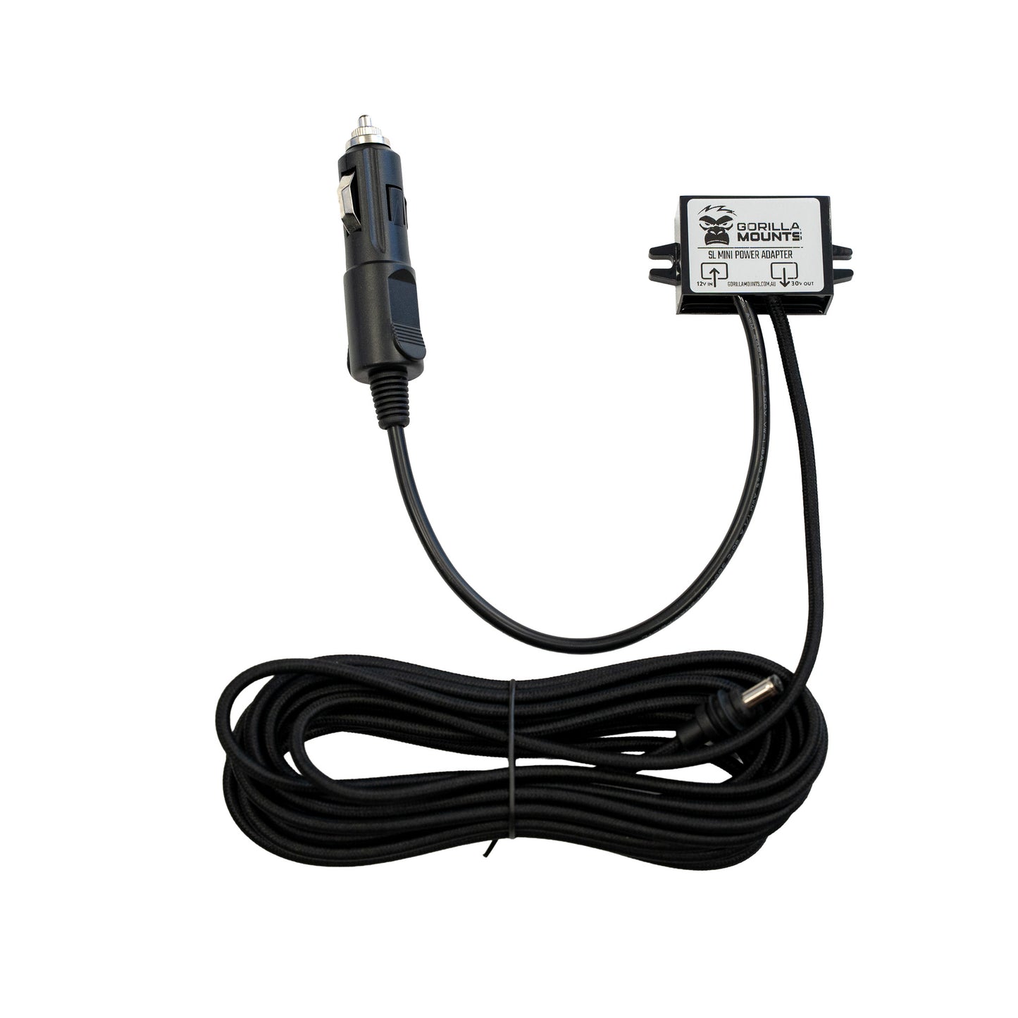 Gorilla Mounts 12v–30v Mini Cig Power Adapter