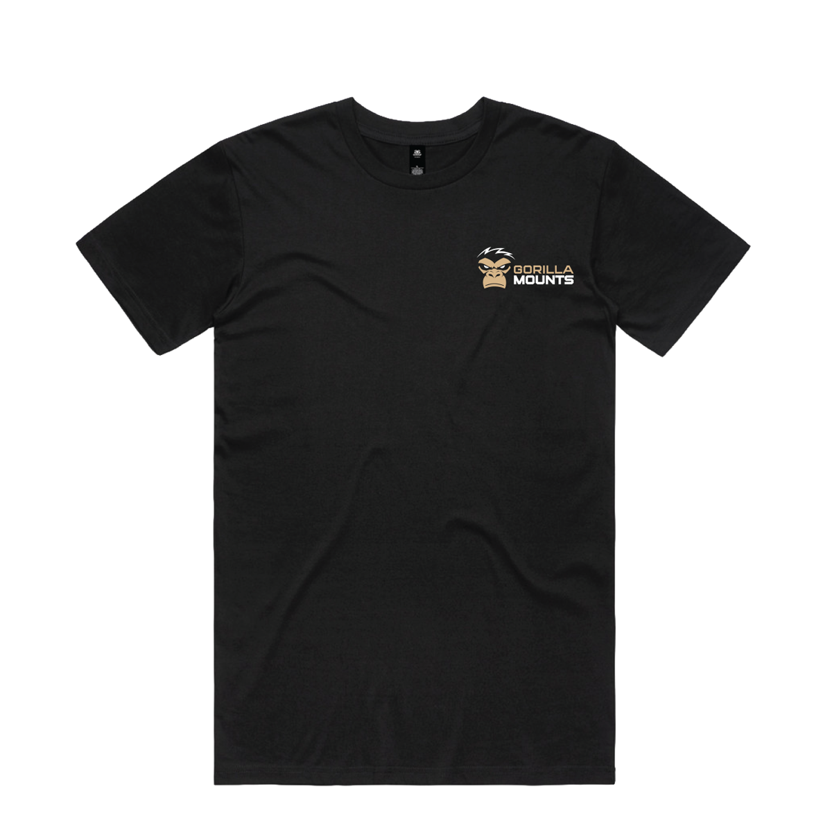 Gorilla Mounts Long Body Tee - Bite front view