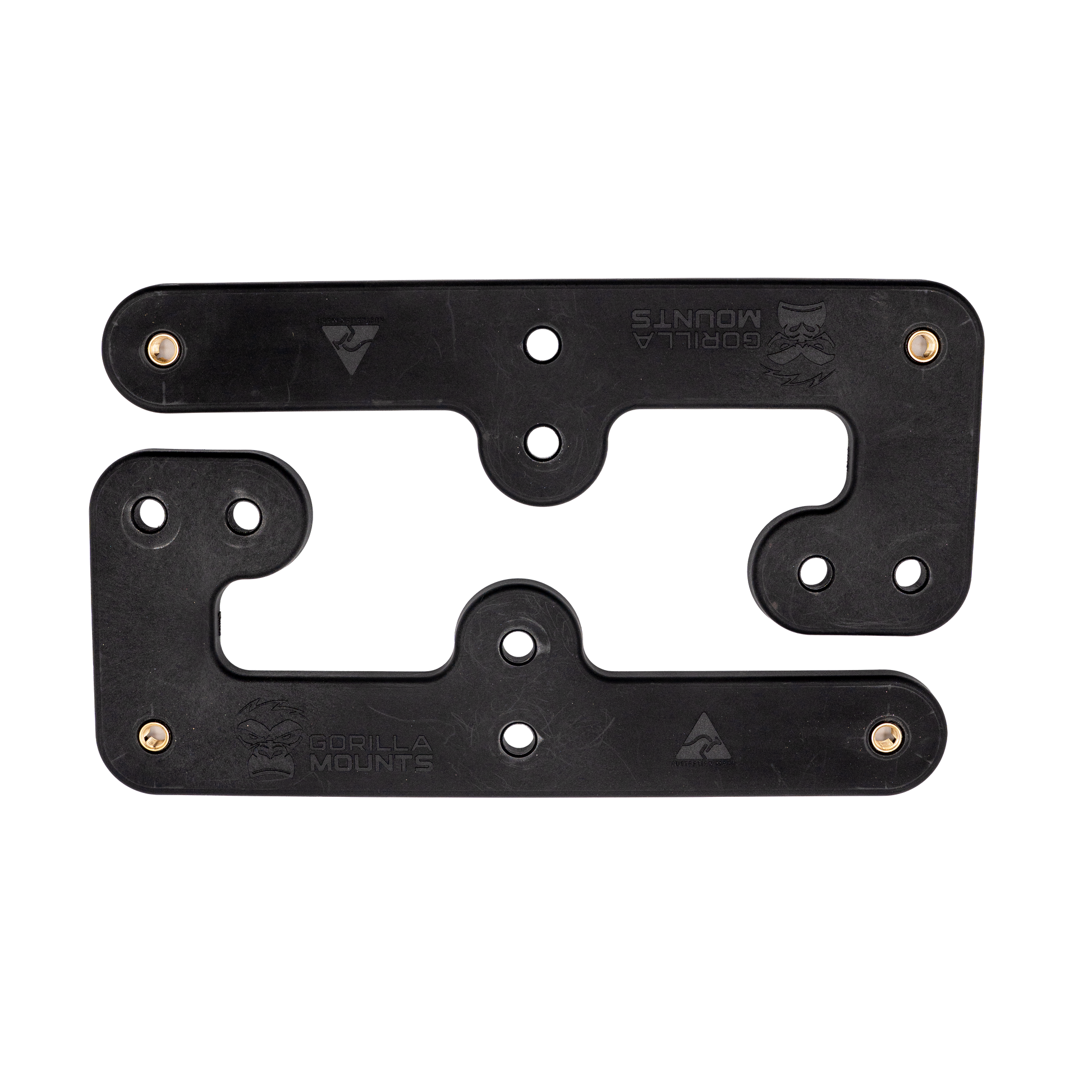 Gorilla Mounts F-Bracket universal Starlink Mini mounting adapter for any roof rack, Australia
