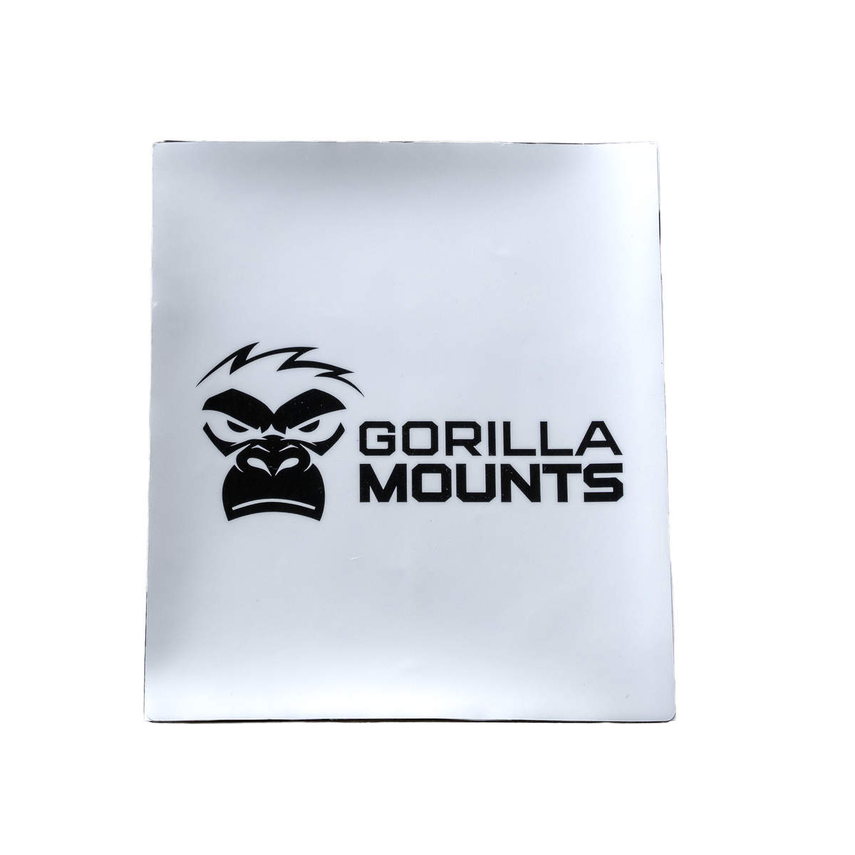 White Gorilla Mounts Starlink Mini protective wrap with black logo, UV-rated outdoor vinyl