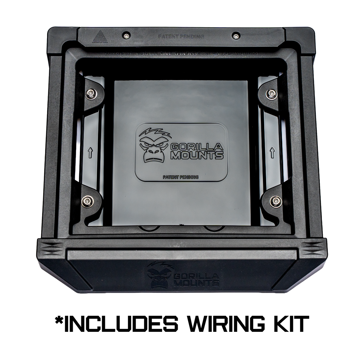 Toyota LandCruiser 300 Series billet roof system by Gorilla Mounts