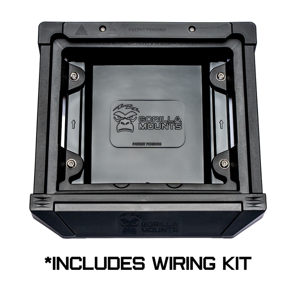 Toyota LandCruiser 300 Series billet roof system by Gorilla Mounts