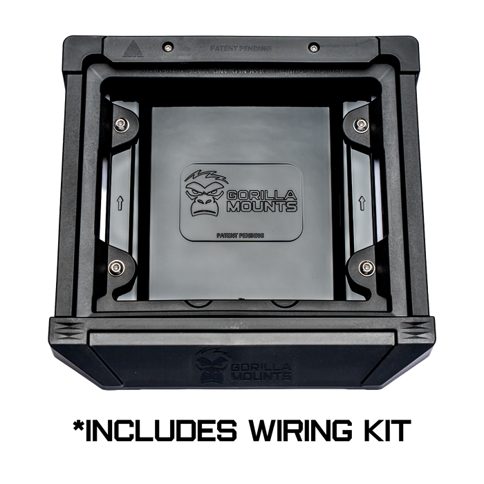 Toyota LandCruiser 300 Series billet roof system by Gorilla Mounts